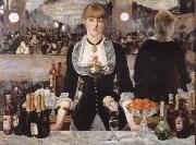 Edouard Manet Bar in the foil-Bergere oil painting on canvas